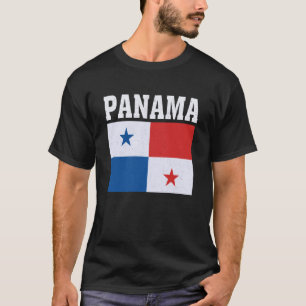 Panama Flag Patriotic National Roots Souvenir T-Shirt