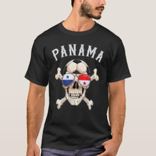 Panama Football Pirates Head Panamanian Fan T-Shirt