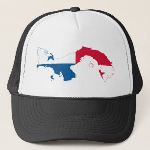 PANAMA - MAP/LOGO/FLAG/COLORS/CREST TRUCKER HAT