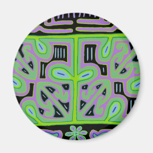 Panama Mola Music Box Magnet