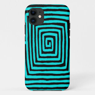 Panama Mola Tortoise - Blue Black Case-Mate iPhone Case