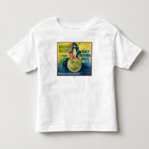 Panama Pacific Apple Crate Label Toddler T-Shirt
