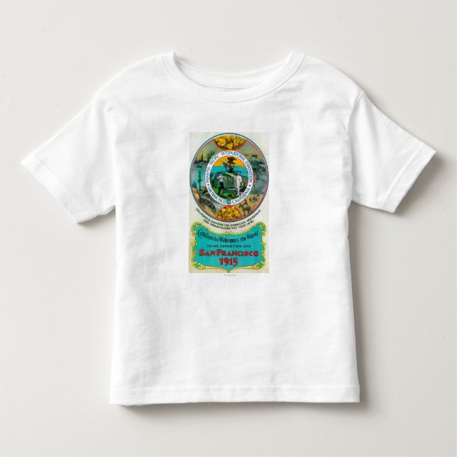 Panama Pacific International Expo 2 Toddler T-Shirt (Front)