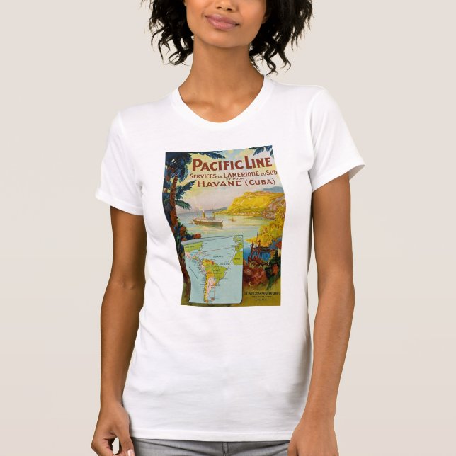 Panama Pacific Line T-Shirt (Front)