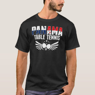 Panama Ping Pong     Panamanian Table Tennis Suppo T-Shirt