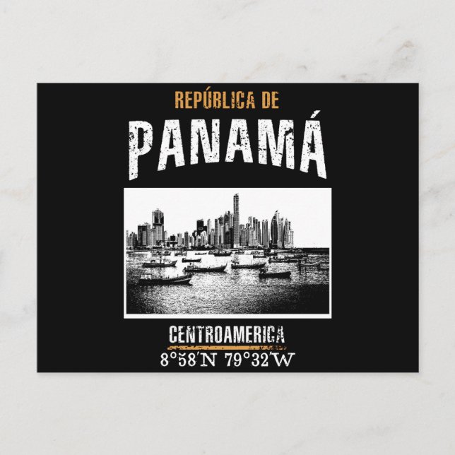 Panama Postcard (Front)