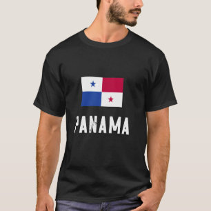 Panama Roots Panamanian Flag Central America Hispa T-Shirt