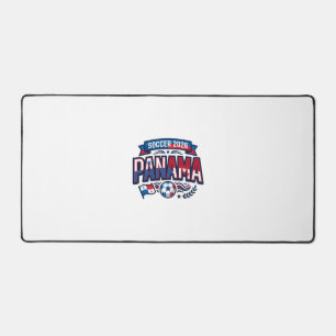 Panama Soccer 2026 Soccer Bold Country Typography  Desk Mat