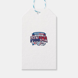 Panama Soccer 2026 Soccer Bold Country Typography  Gift Tags