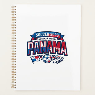 Panama Soccer 2026 Soccer Bold Country Typography Planner