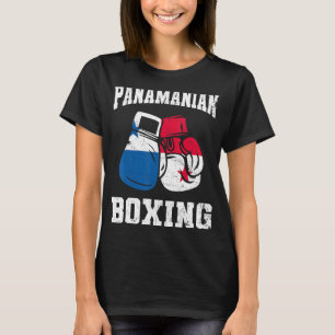 Panamanian Boxing Gloves Panama Pride  Mens Womens T-Shirt