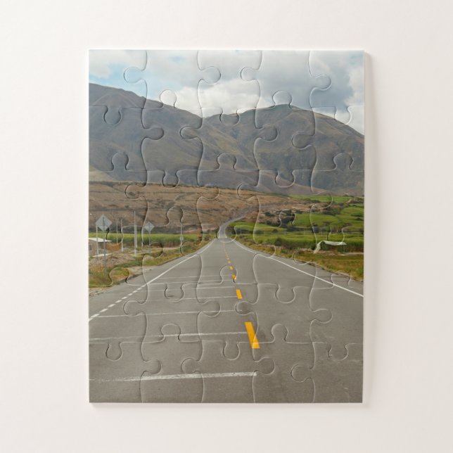 Panamerican Highway, Ecuador Jigsaw Puzzle (Vertical)