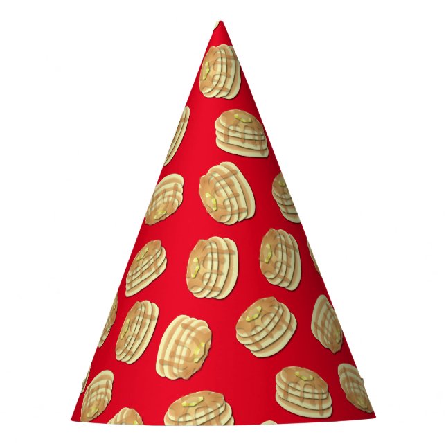 Pancake Birthday Party Flapjack Cute Kids Hat (Front)
