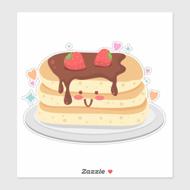 Pancake Lover Addict Cute Design (Sheet)