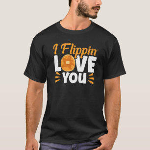 Pancake Lover Kids I Flippin' Love You Premium T-Shirt
