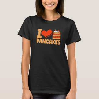 Pancake Lover Kids I Love Pancakes Premium T-Shirt
