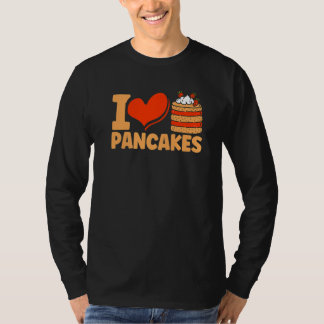 Pancake Lover Kids I Love Pancakes Premium T-Shirt