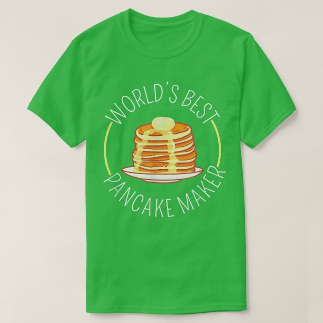 Pancake Maker - Funny Pancake Specialist Master Ba T-Shirt (Design Front)