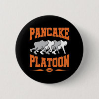 Pancake Platoon Football Offensive Line Lineman