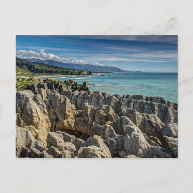 Pancake Rocks Postcard (Front)