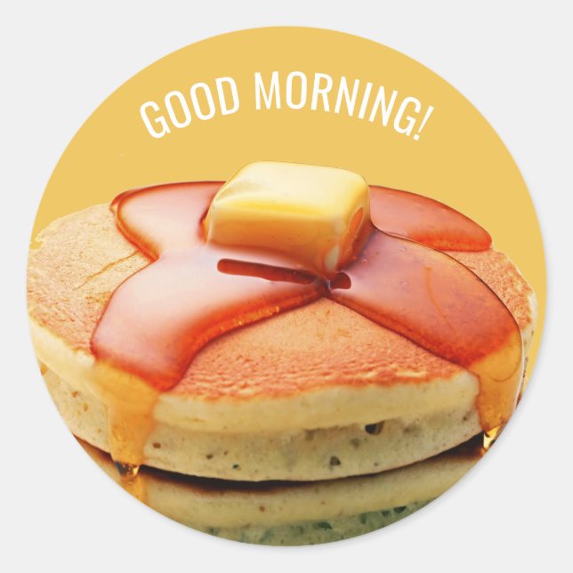 Pancake Round Sticker Sheets (Front)