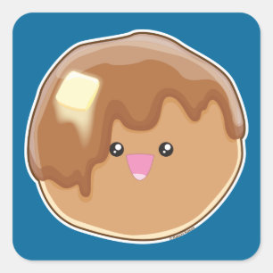 Pancake! Square Sticker