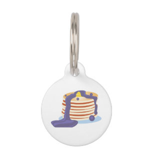 Pancake Stack Pet Tag