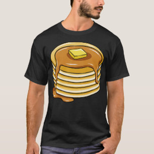 Pancake Stack With Maple Syrup T-Shirt