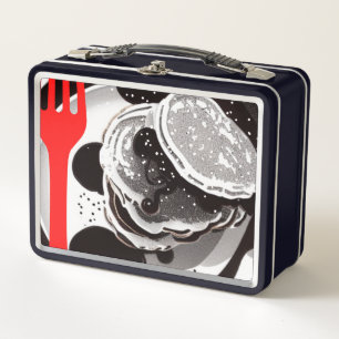 Pancakes and Fork Lunch Box
