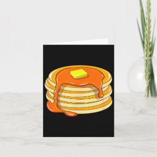 Pancakes And Syrup  Card