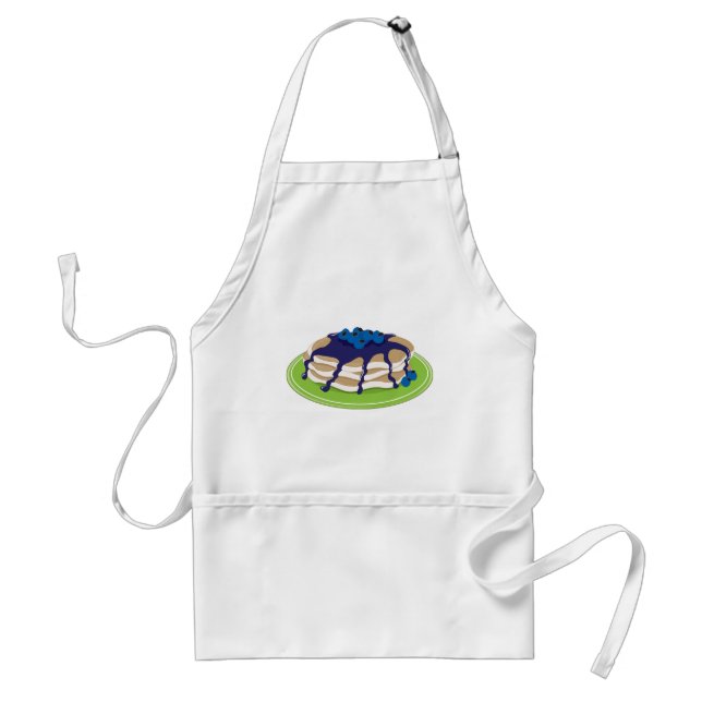 Pancakes Blueberry Standard Apron (Front)