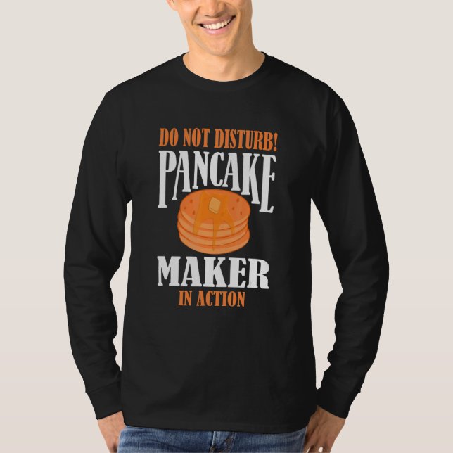 Pancakes Brunch Breakfast Pancake Maker T-Shirt (Front)