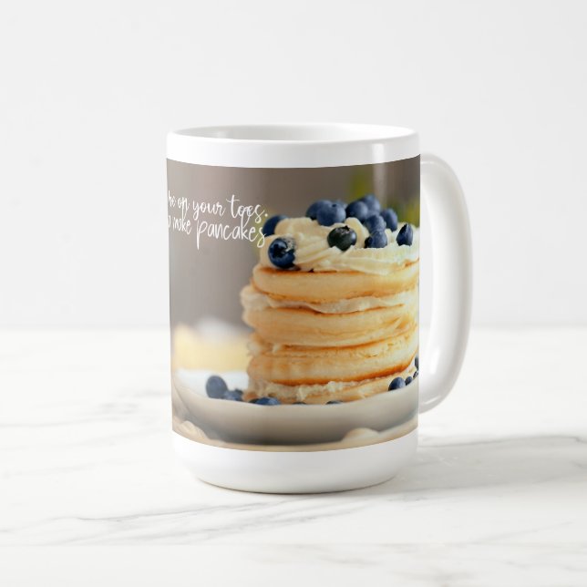 Pancakes Coffee Mug (Front Right)