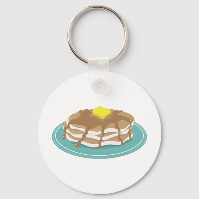 Pancakes Key Ring (Front)