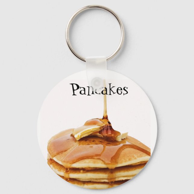 Pancakes Keychain (Front)