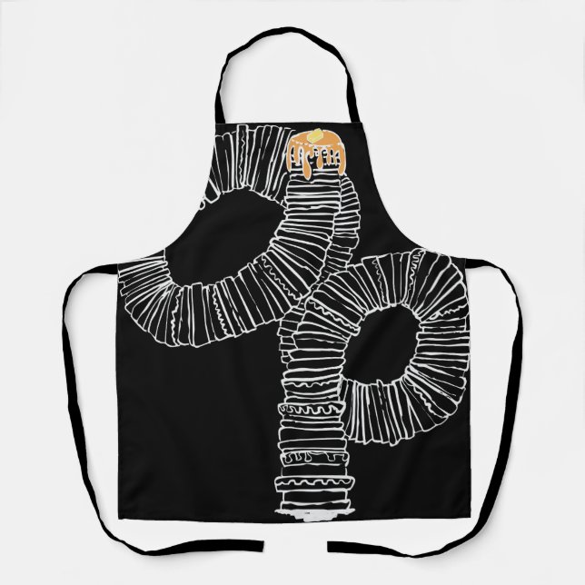 Pancakes Not So Short Stack Apron (Front)