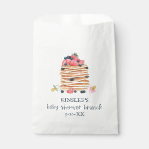 Pancakes & Pacifiers Baby Shower Brunch Favour Bags