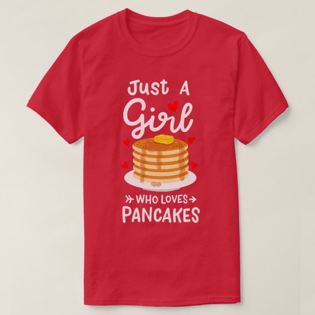 Pancakes Pancake Lover T-Shirt (Design Front)