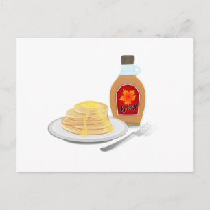 Pancakes Postcard