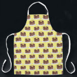 Pancakes Short Stack Butter Maple Syrup Breakfast Apron<br><div class="desc">All-over-print apron features an original marker illustration of a stack of pancakes with butter and syrup.

This design is also available on other products. Don't see what you're looking for? Need help with customisation? Contact Rebecca to have something designed just for you.</div>
