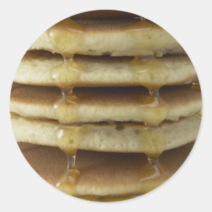 Pancakes & syrup stickers