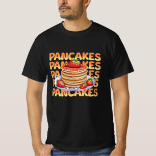 Pancakes Topped with Strawberries T-Shirt