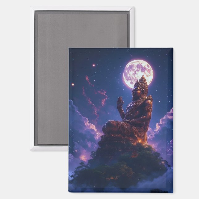 Pancer Jagat (Center of the Universe/World) Magnet (Front/Back)