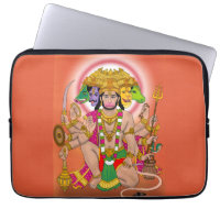 Panchmukhi Hanuman Laptop Cover