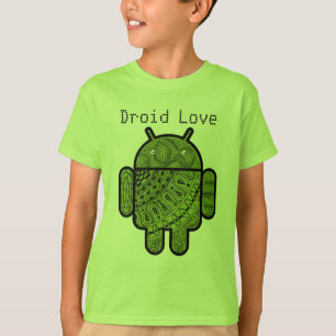 Pancho Doodle Character for Android™ robot T-Shirt