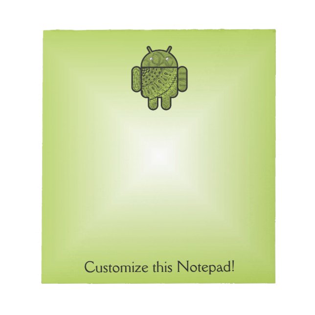 Pancho Doodle for Android™ Notepad (Front)