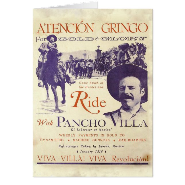 Pancho Villa 🔥 Mexican Hero General (Front)