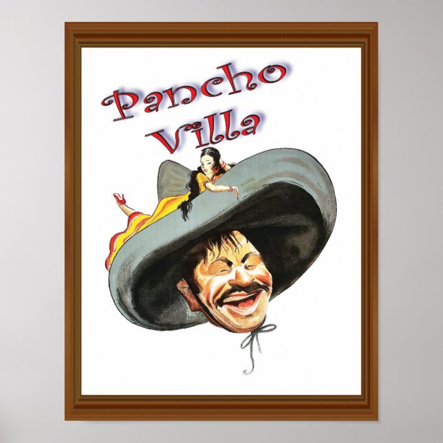 Pancho Villa 🔥 Mexican Hero General Poster (Front)