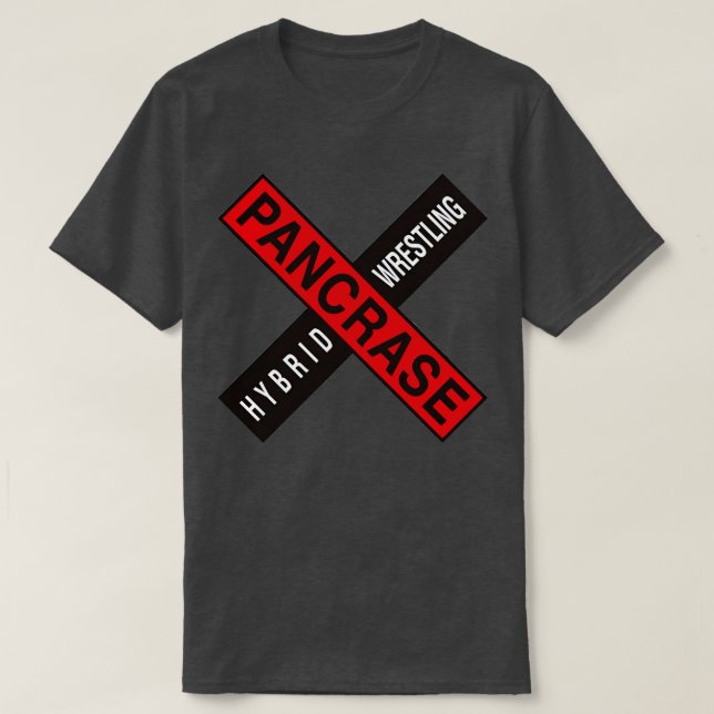 Pancrase Hybrid Wrestling T-Shirt (Design Front)