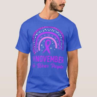 Pancreatic Awareness In November We Wear Purple Ra T-Shirt